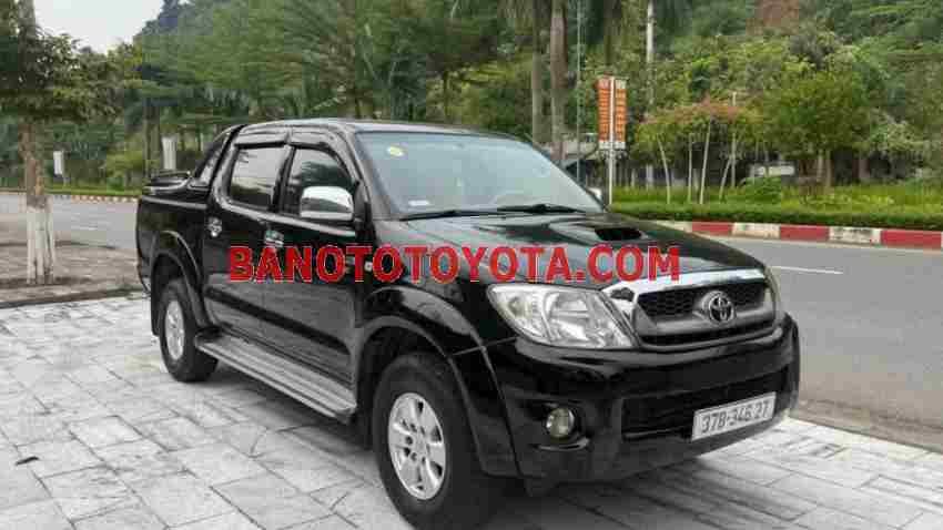 Cần bán xe Toyota Hilux 3.0G 4x4 MT màu Đen 2009